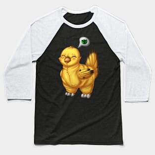 Chubby Chocobo | Final Fantasy Baseball T-Shirt